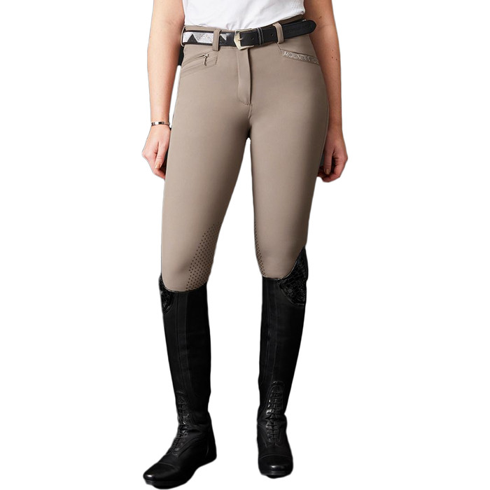 2022 Mountain Horse Womens Ester Breeches Taupe Womens Equestrian